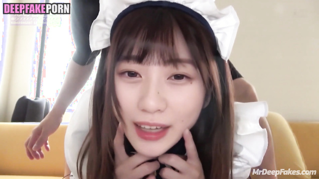 Nogizaka46 Kawasaki Sakura is making her pussy not so tight 川﨑桜 a.i. 人工知能