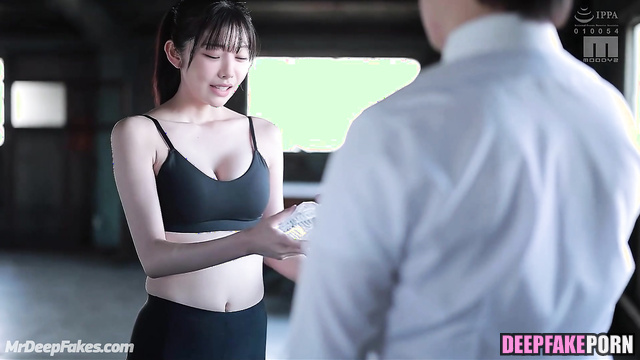 Crime boss oiled her and fucked - Karina (카리나 에스파) in hot fake porn