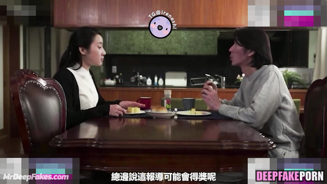 Passionate sex in the shower stream with Moon Lee (李沐 性爱场面) face swap