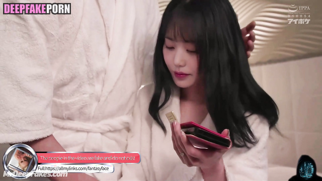 Pov sex scene in the sauna (アイヴ インターネットの有名人) with Wonyoung