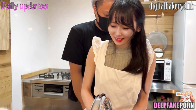 (윈터 에스파) pretty Winter getting something warm inside pussy - face swap