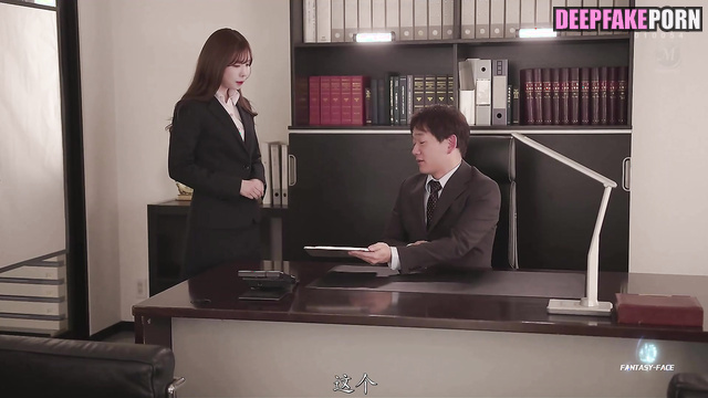 Taeyeon was shocked to feel hands of her boss on her tits アダルト adult 少女時代 SNSD [PREMIUM]