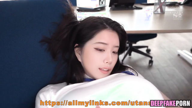 Secretary with huge boobs was fucked by her boss, Hina (냥뇽녕냥 가짜 포르노) ai