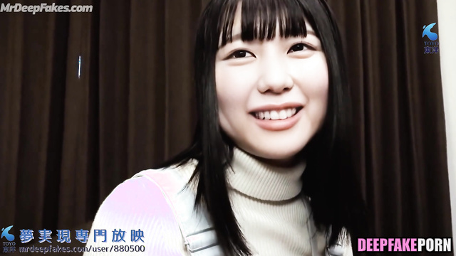 Modest virgin having first sex in doggystyle, fake Tanaka Miku (田中美久 ポルノ)