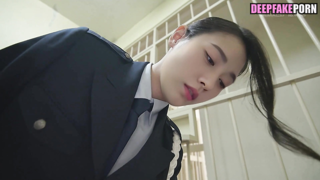 鞠婧禕 性爱场面 prison matron fucking her prisoner - Ju Jingyi deepfake porn [PREMIUM]