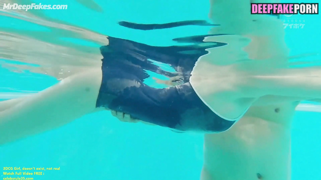 Lustful teacher teaching her to swim - hot ai scenes with Rose (로제 블랙핑크)