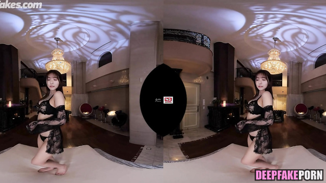 アダルトビデオ VR adult video of sexy Neru Nagahama 長濱ねる in her best lingerie