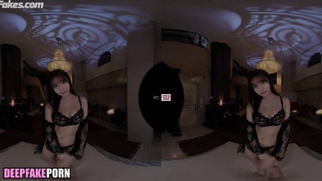 アダルトビデオ VR adult video of sexy Neru Nagahama 長濱ねる in her best lingerie