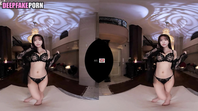 アダルトビデオ VR adult video of sexy Neru Nagahama 長濱ねる in her best lingerie