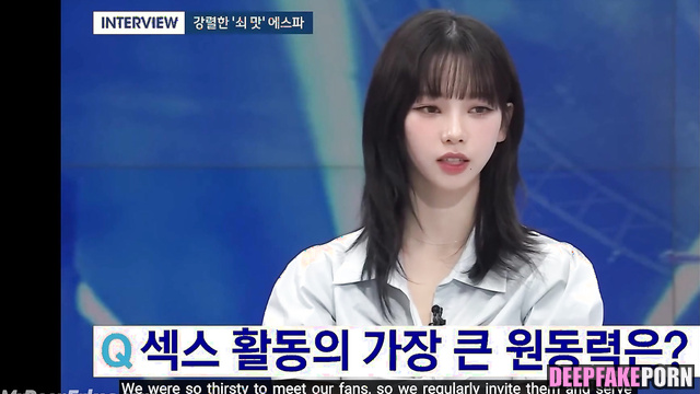 Interesting porn compilation with Aespa sluts / 에스파 딥 페이크 에로틱 - fakeapp