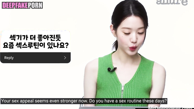 アイヴ ディープフェイク エロ housemaid relaxing with two cocks - Wonyoung real fake