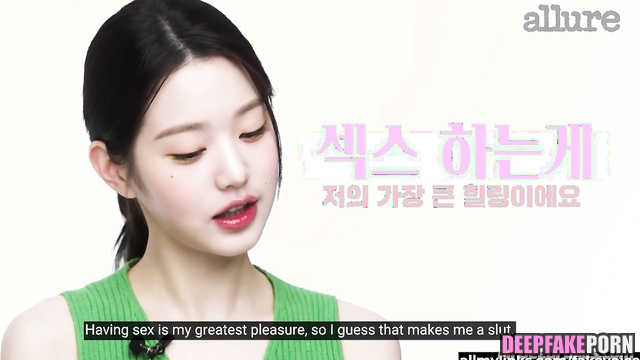 アイヴ ディープフェイク エロ housemaid relaxing with two cocks - Wonyoung real fake