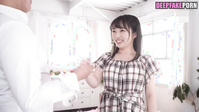 Fan is going to fuck her, fake Haruka Fukuhara (福原遥 インターネットの有名人)