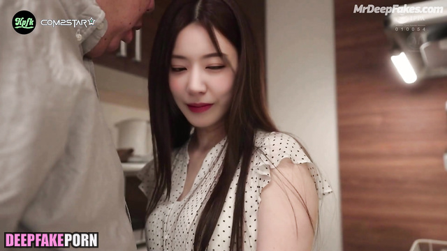 She licked the chubby old fart's nipples, Sakura face swap アイズワン フェイクポルノ