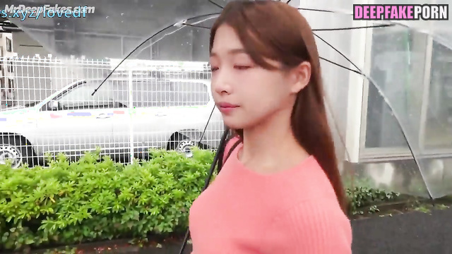 Stranger teasing her pink small pussy - Zhou Dongyu (周冬雨 假名人色情片) fakeapp