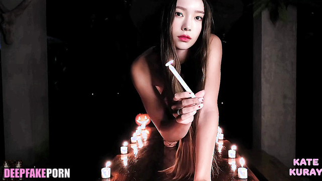 少女時代 ディープフェイク Halloween sex tapes with moaning witch Taeyeon [PREMIUM]