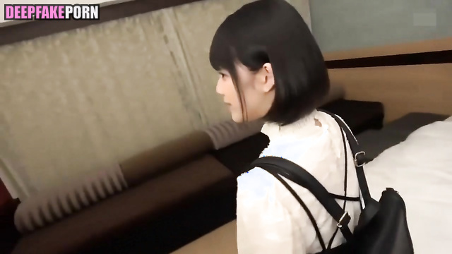 Fake Ayaka Hironaka (弘中 綾香 アダルトビデオ) and her exciting fuck adventure, look