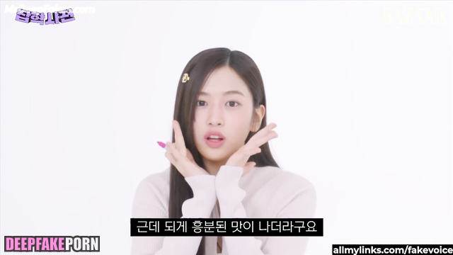 Exclusive video from private party of Yujin (threesome sex) アイヴ IVE ディープフェイク deepfake