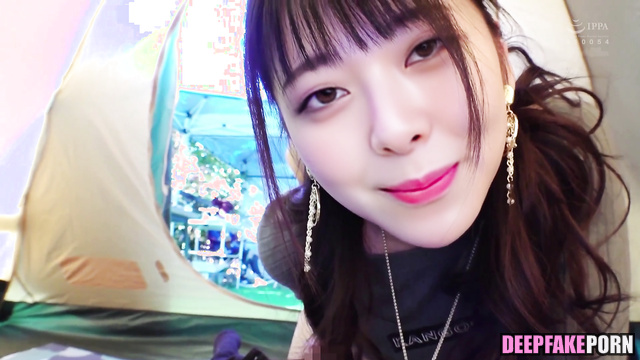 있지 ITZY 섹스 장면 Sex scene Yuna fucks with her friend in a tent pov 유나 [PREMIUM]