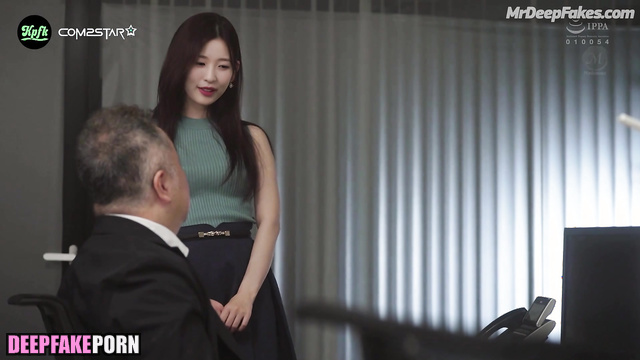 Boss it tired so 아린 Arin is here to relax 오마이걸 OH MY GIRL face swap/얼굴 스왑