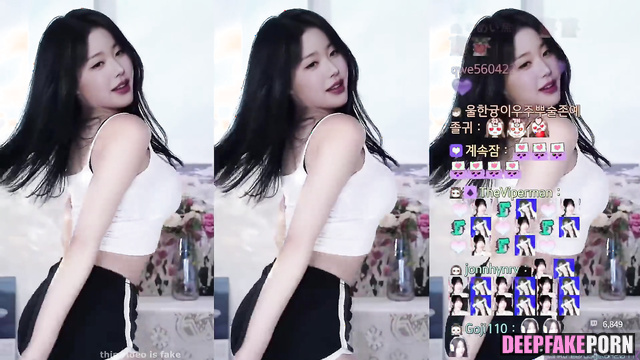 Busty Wonyoung performs her seductive dance アイヴ IVE アダルトビデオ adult video