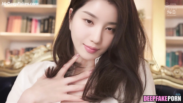 Patient jerking off on busty nurse / アイズワン フェイクポルノ Eunbi in fake porn