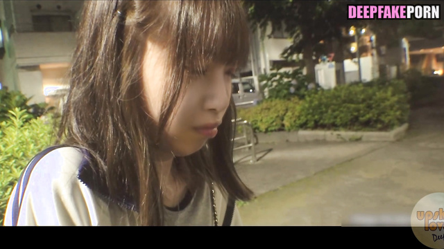 Fake Minami Hamabe (浜辺美波 フェイクポルノ) used a condom hat time [PREMIUM]