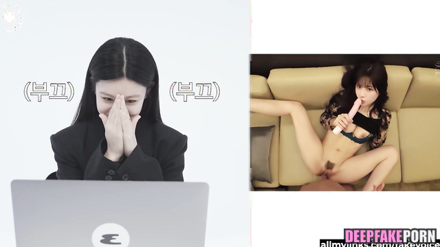 고윤정 스마트한 얼굴 변화 fake Go Youn-Jung watching her sex video