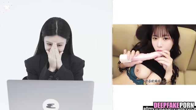 고윤정 스마트한 얼굴 변화 fake Go Youn-Jung watching her sex video