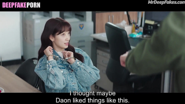 Brunette smiling during fuck with you - Park Shin-hye (박신혜 가짜 포르노) A.I.