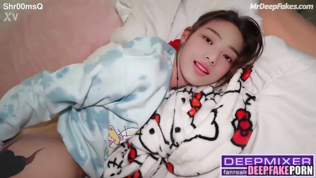 Minji showed her hot secret (sex scenes with anal plug) ニュージーンズ 人工知能