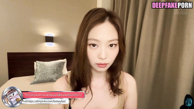 Colleagues fucked but it's a secret, Jennie (제니 블랙핑크) face swap