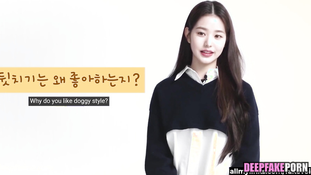 アイヴ 有名人のセックス someone leaked her sex tapes and she got upset, ai Wonyoung