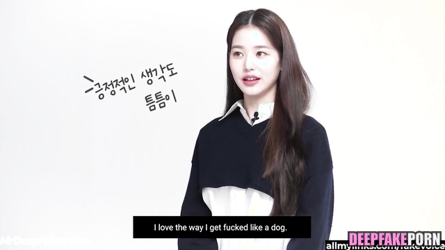 アイヴ 有名人のセックス someone leaked her sex tapes and she got upset, ai Wonyoung