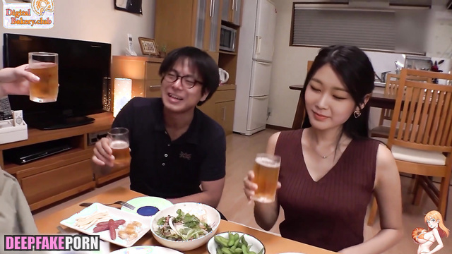 (지젤 에스파) drunk chick sucked off her friend's boyfriend, Giselle fakeapp