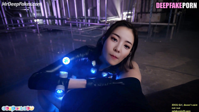 Lia wore a light-up suit to see your dick better / 리아 있지 / fake erotic