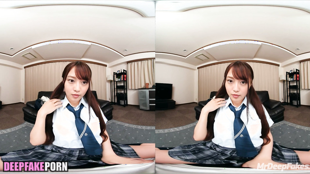 Japanese star wants to fuck you in schoolgirl uniform ディープフェイク アダルトビデオ