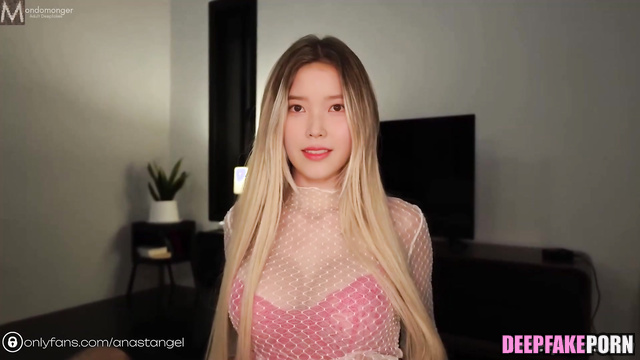 IU came to the casting and got role of naughty slut 가짜 연예인 포르노 fake celebrity porn  이지은