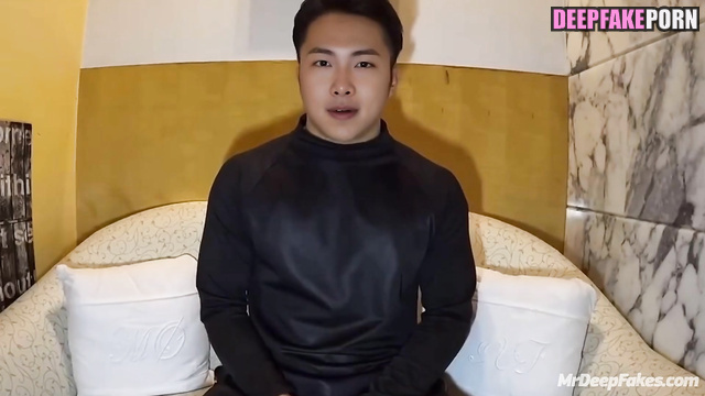 It was his first sex with a girl / 防弾少年団 フェイクポルノ RM smart face change