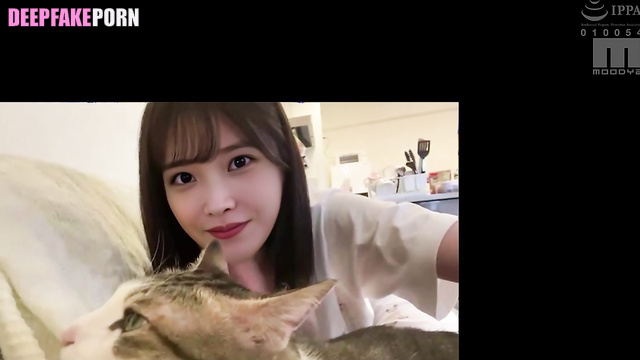 얼굴 스왑 IU 아이유 was already squirting on me in reverse cowgirl face swap [PREMIUM]