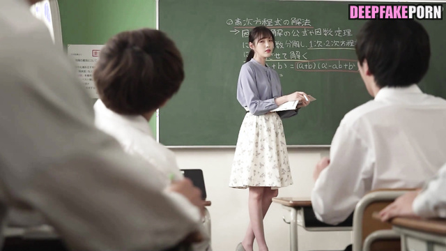 Naughty teacher IU/아이유 wanna teach her students some sexy things 포르노 porn [PREMIUM]