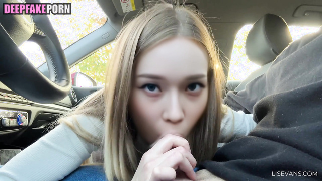 She doesn't hesitate to suck drivers' cocks 윈터 에스파 / Winter face swap [PREMIUM]
