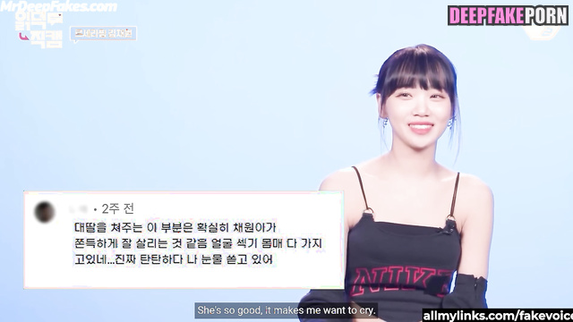 Chaewon is proud to show her フェイクポルノ freshly made fake porn for you アイズワン IZ*ONE