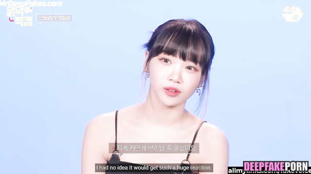 Chaewon is proud to show her フェイクポルノ freshly made fake porn for you アイズワン IZ*ONE