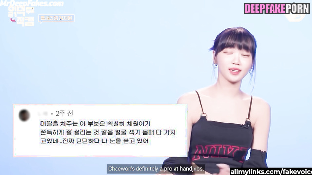 Chaewon is proud to show her フェイクポルノ freshly made fake porn for you アイズワン IZ*ONE