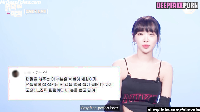 Chaewon is proud to show her フェイクポルノ freshly made fake porn for you アイズワン IZ*ONE