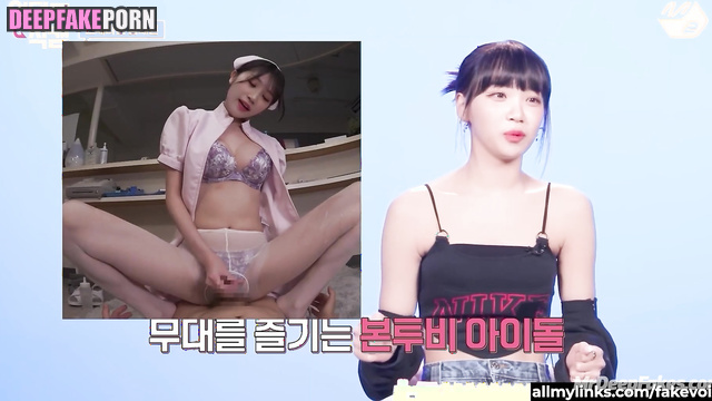 Kpop star Chaewon was shocked to feel my dick THAT deep アイズワン IZ*ONE K-POPスター