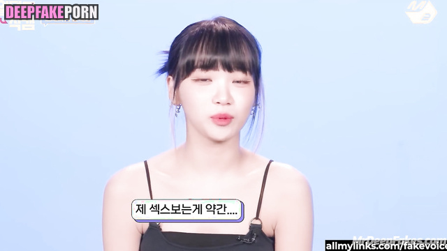 Kpop star Chaewon was shocked to feel my dick THAT deep アイズワン IZ*ONE K-POPスター