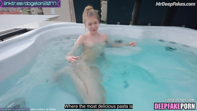 She got horny in the jacuzzi and decided to fuck you, fake Suzy (수지 미쓰에이)