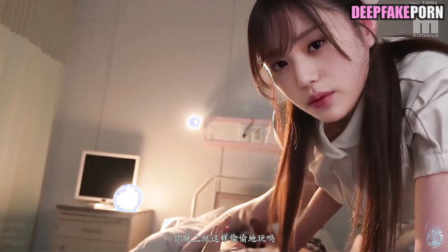 Nurse Wonyoung アイヴ takes care about patients (in naughty way) IVE ヌード nude